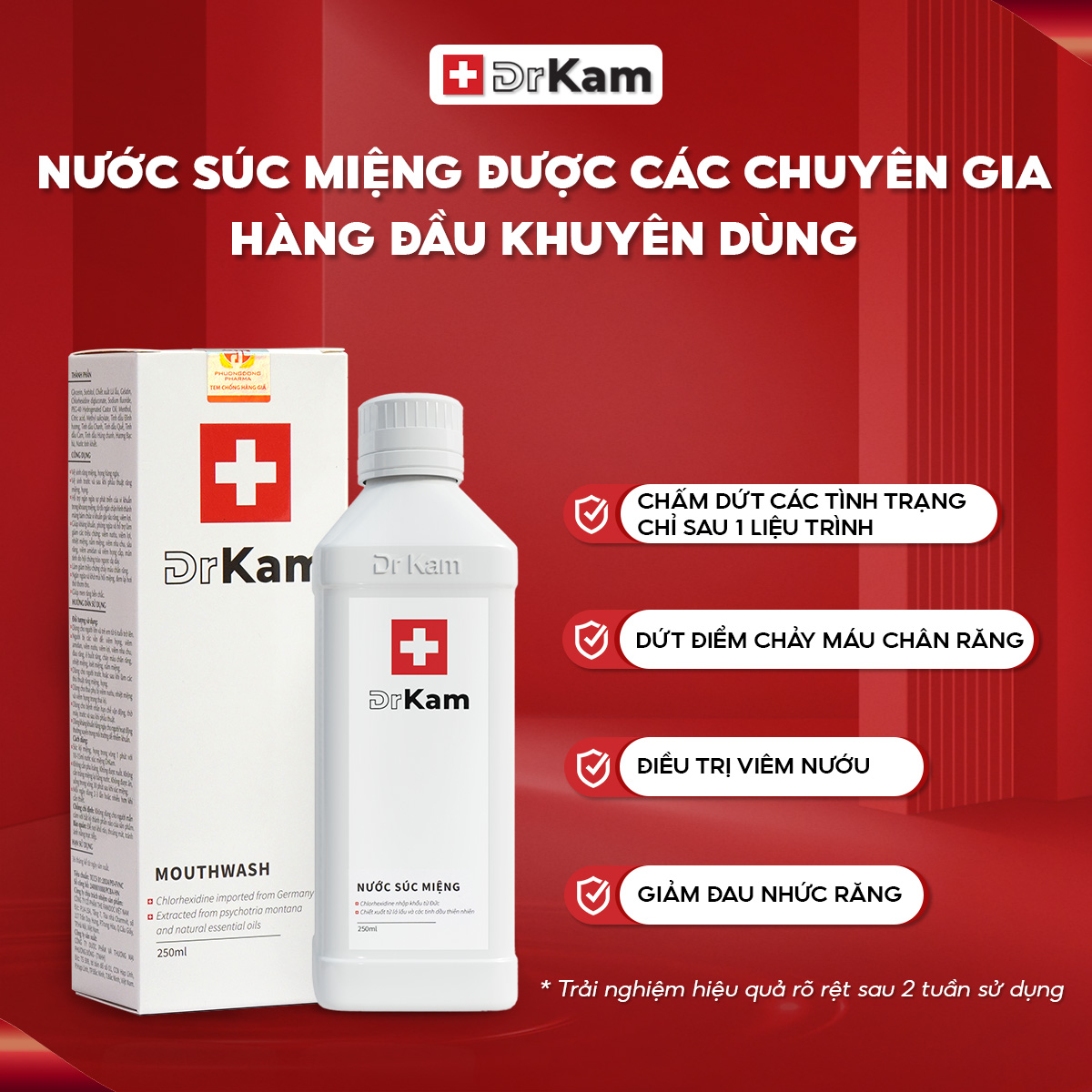 Nước súc miệng DrKam