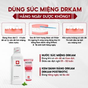 DrKam Nước Súc Miệng Chuẩn Y Khoa
