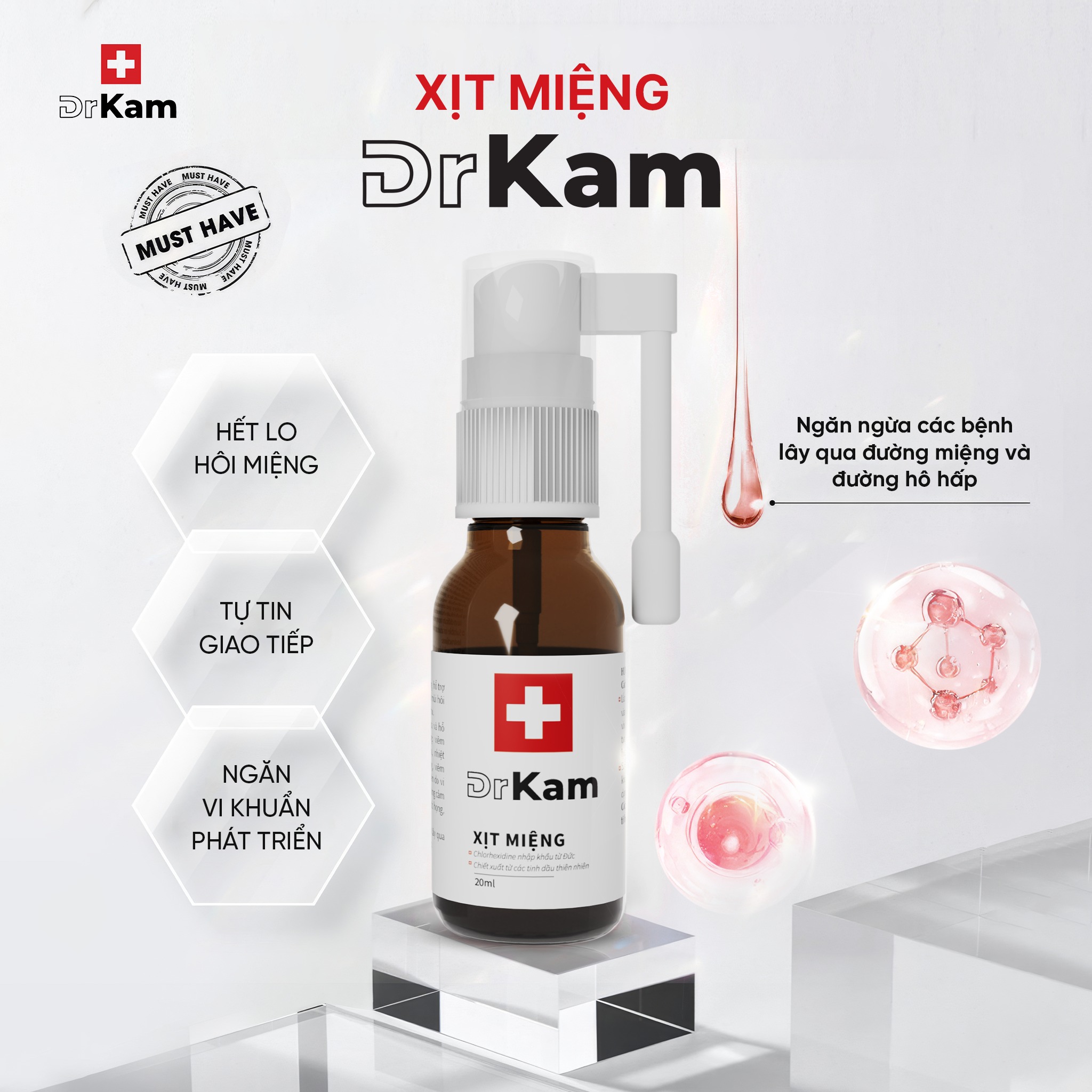 Xịt miệng DrKam