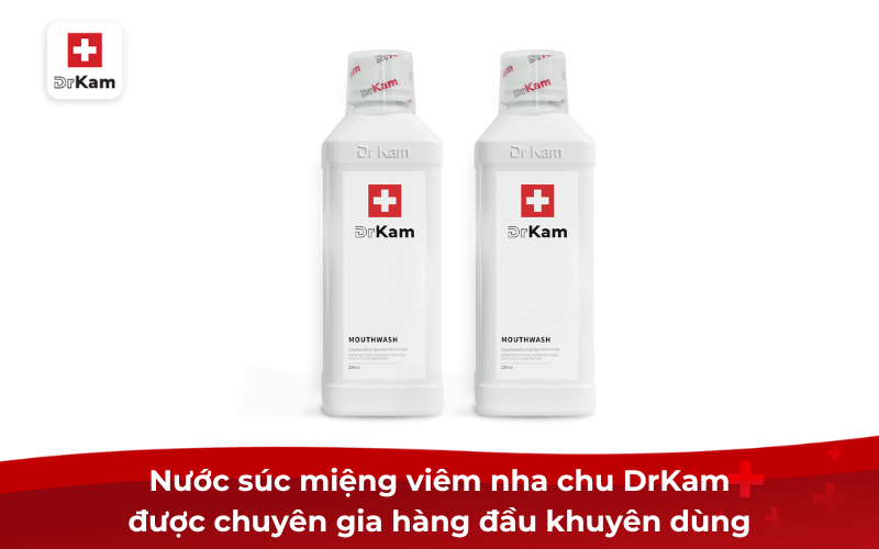 Nước súc miệng viêm nha chu DrKam