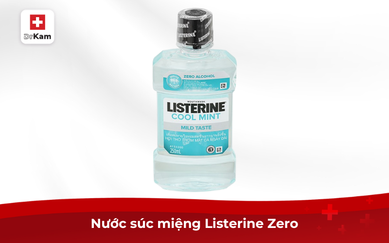 Top 7 nước súc miệng cho bà bầu hiệu quả và an toàn nhất 12 Nước súc miệng Listerine Zero