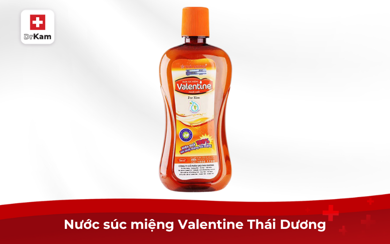 Top 7 nước súc miệng cho bà bầu hiệu quả và an toàn nhất 15 Nước súc miệng Valentine Thái Dương