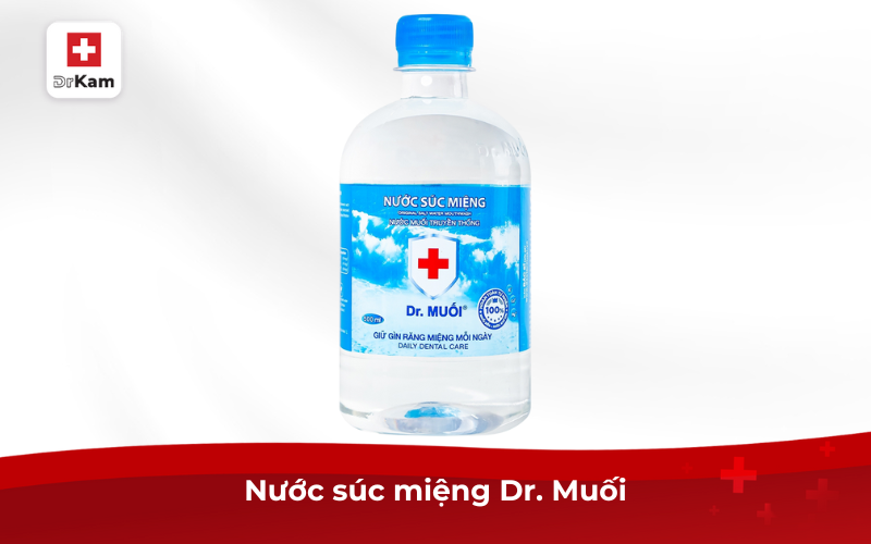 Top 10 nước súc miệng tốt nhất hiện nay 22 Nước súc miệng Dr. Muối