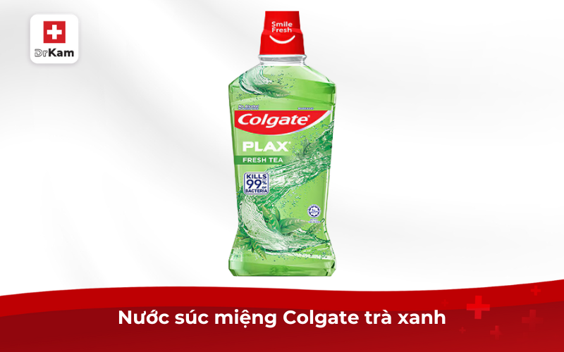Top 10 nước súc miệng tốt nhất hiện nay 16 Nước súc miệng Colgate trà xanh