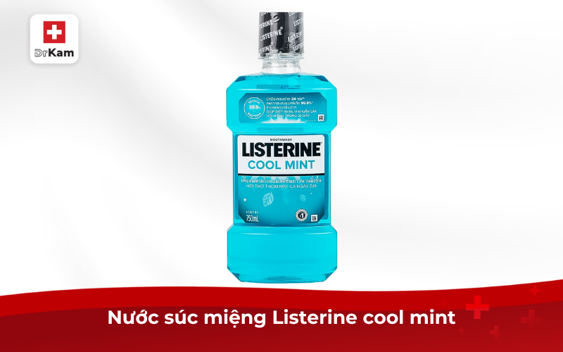 Top 10 nước súc miệng tốt nhất hiện nay 17 Nước súc miệng Listerine cool mint