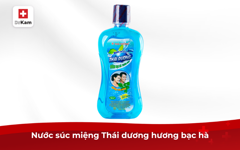 Top 10 nước súc miệng tốt nhất hiện nay 18 Nước súc miệng Thái dương hương bạc hà