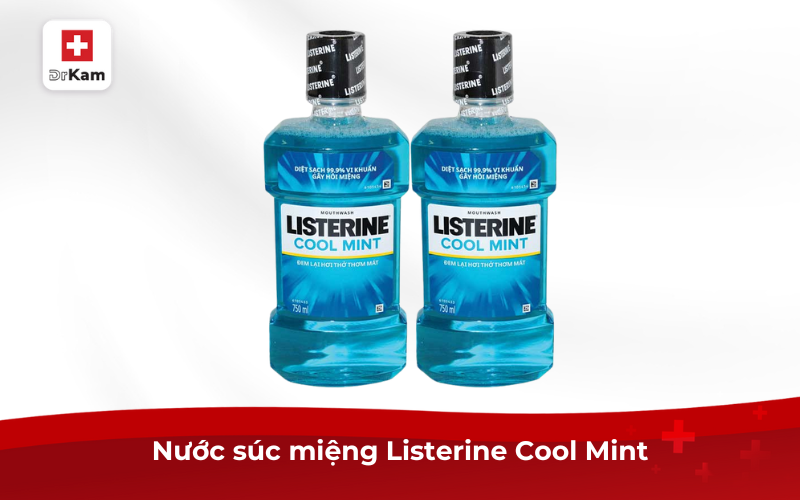 Top 9 nước súc miệng kháng khuẩn tốt nhất 2024 17 Nước súc miệng Listerine Cool Mint