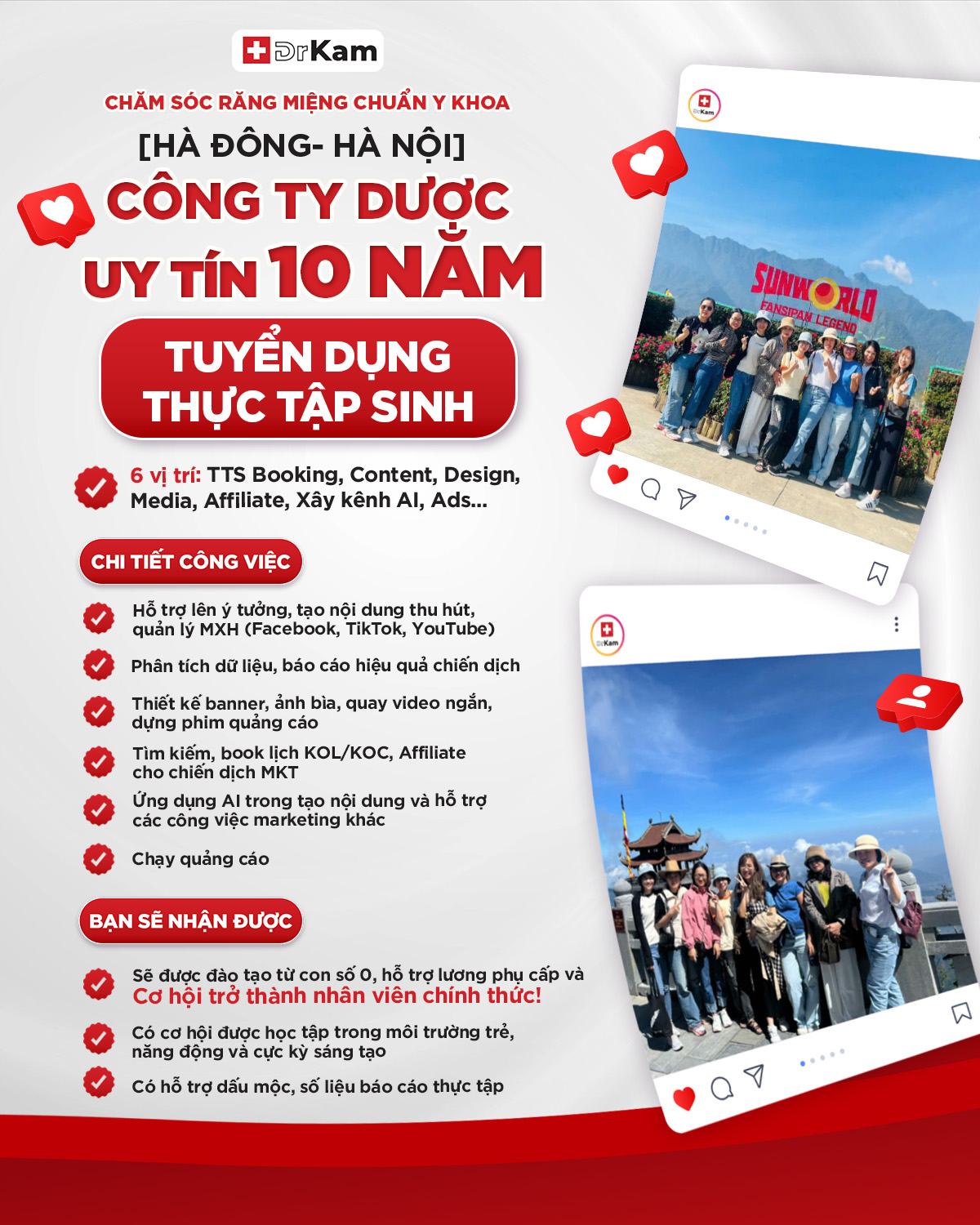 Tuyển dụng 06 thực tập sinh MKT (Hà Đông - Hà Nội) 4 Td 2