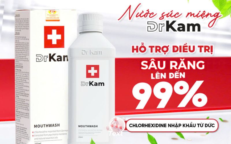 Các loại nước súc miệng - Lợi ích và cách sử dụng hiệu quả 9 Nước súc miệng chuẩn y khoa DrKam
