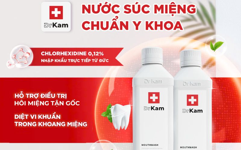 Những cách làm nước súc miệng chữa hôi miệng hiệu quả 15 Nước súc miệng chuẩn y khoa DrKam trị hôi miệng tận gốc