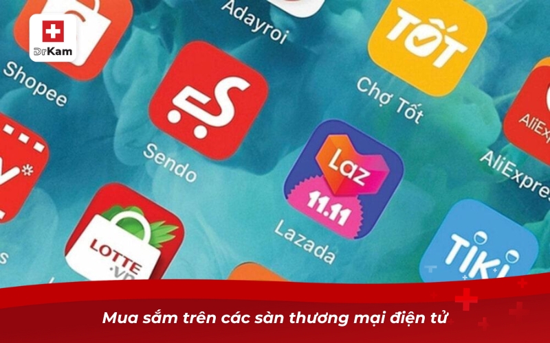 Tìm mua xịt thơm miệng ở đâu? Khám phá các lựa chọn tốt nhất 8 Mua sắm trên các sàn thương mại điện tử