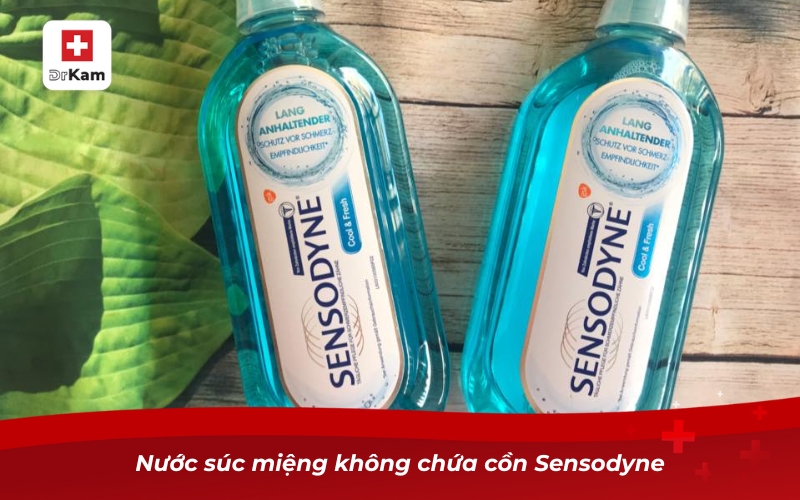 Top 10 nước súc miệng hỗ trợ trị nhiệt miệng tốt nhất 15 Nước súc miệng không chứa cồn Sensodyne