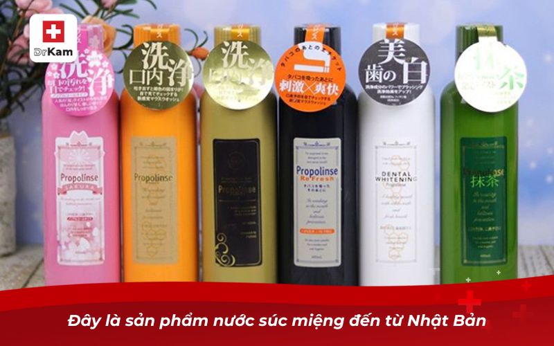 Đây là sản phẩm nước súc miệng đến từ Nhật Bản
