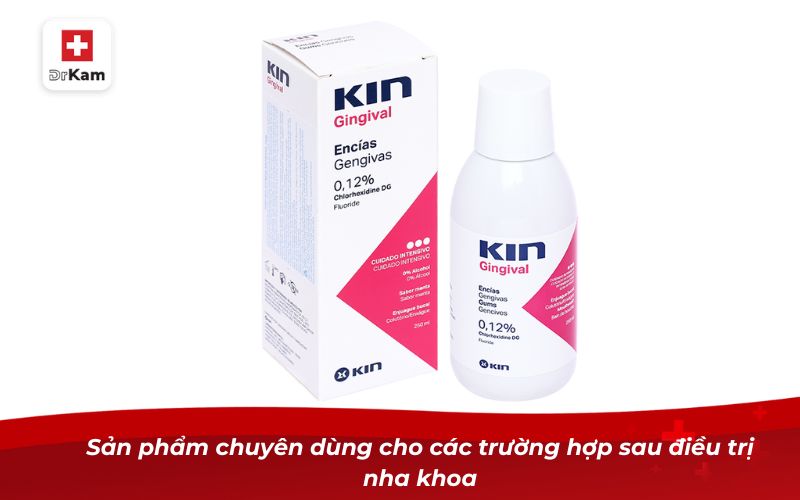 Sản phẩm chuyên dùng cho các trường hợp sau điều trị nha khoa