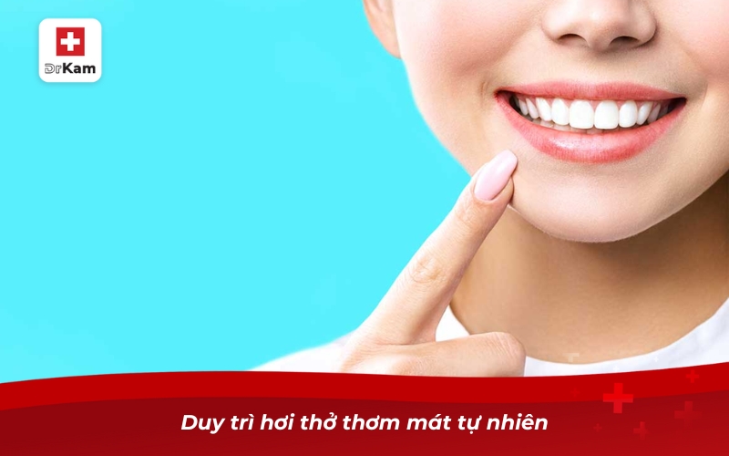 Top 8 nước súc miệng trắng răng hiệu quả hiện nay 9 Duy trì hơi thở thơm mát tự nhiên