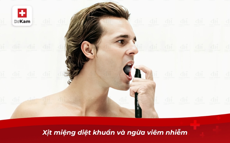 Xịt thơm miệng y khoa có tốt không? Lời khuyên từ chuyên gia 9 Xịt miệng diệt khuẩn và ngừa viêm nhiễm