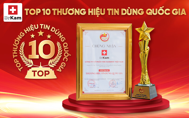 Giải thưởng Top 10 Thương Hiệu Tin Dùng Quốc Gia 2024