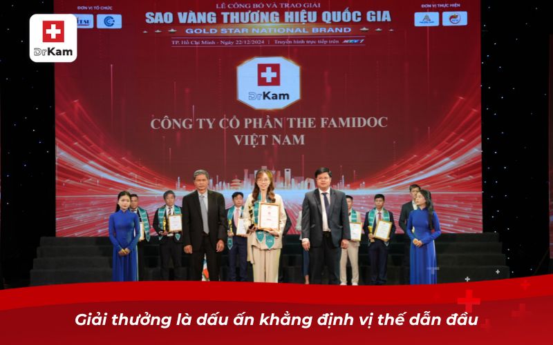 Giải thưởng là dấu ấn khẳng định vị thế dẫn đầu