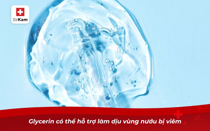 Glycerin – Hoạt chất chăm sóc sức khỏe răng miệng đa năng 9 Glycerin có thể hỗ trợ làm dịu vùng nướu bị viêm