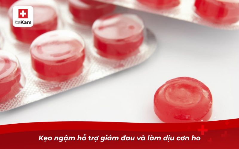 Kẹo Ngậm Trị Viêm Họng – Lựa Chọn Hiệu Quả Và Tiện Lợi 8 Kẹo ngậm hỗ trợ giảm đau và làm dịu cơn ho