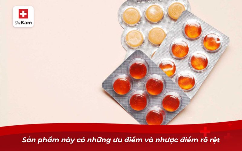 Kẹo Ngậm Trị Viêm Họng – Lựa Chọn Hiệu Quả Và Tiện Lợi 10 Sản phẩm này có những ưu điểm và nhược điểm rõ rệt