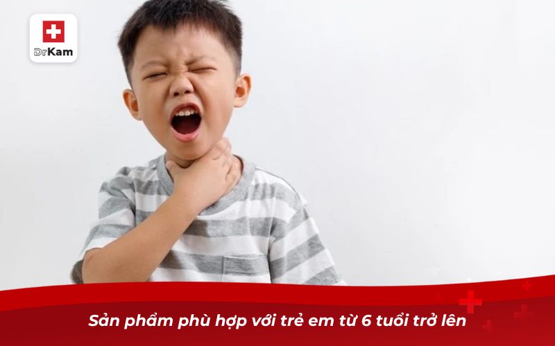 Kẹo Ngậm Trị Viêm Họng – Lựa Chọn Hiệu Quả Và Tiện Lợi 11 Sản phẩm phù hợp với trẻ em từ 6 tuổi trở lên