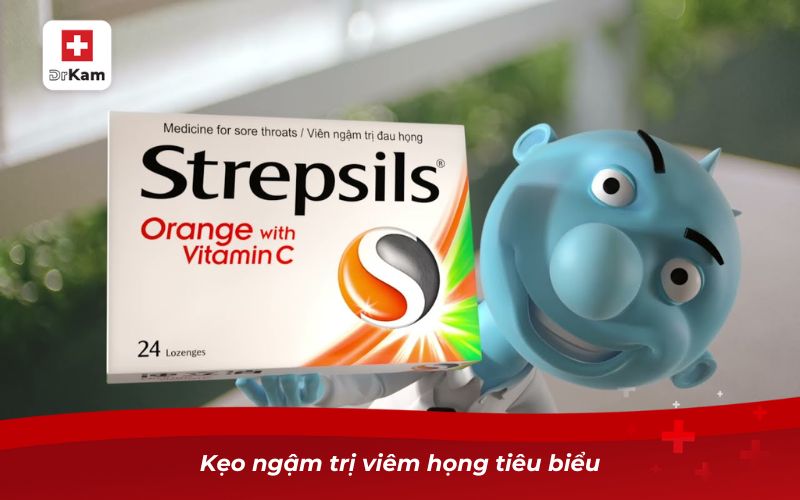 Kẹo Ngậm Trị Viêm Họng – Lựa Chọn Hiệu Quả Và Tiện Lợi 12 Kẹo ngậm trị viêm họng tiêu biểu