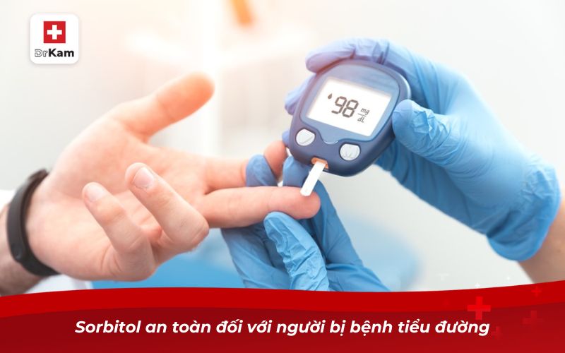 Sorbitol an toàn đối với người bị bệnh tiểu đường