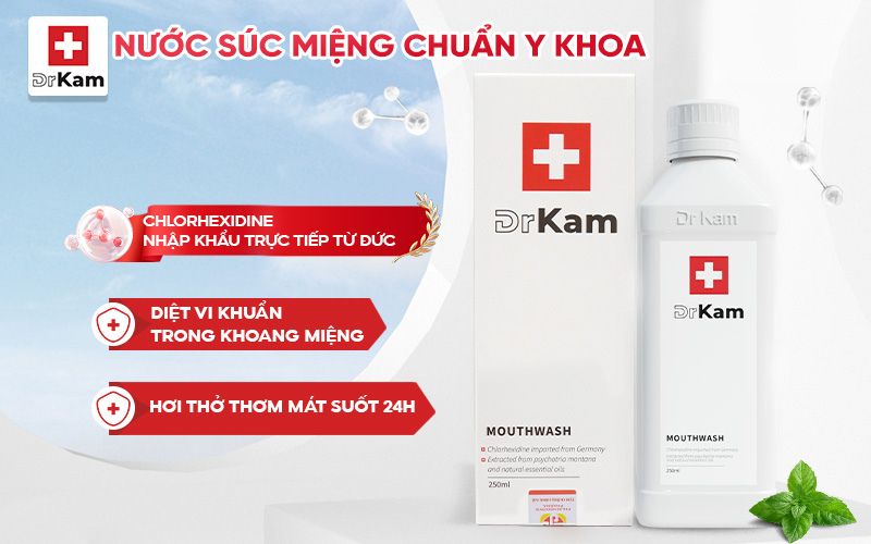 Tinh dầu cam – Bí quyết chăm sóc sức khỏe răng miệng hiệu quả 13 Tinh dầu cam là thành phần có trong nước súc miệng chuẩn y khoa DrKam