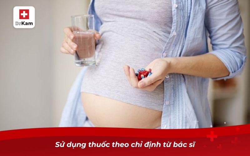 Hướng dẫn trị viêm họng cho mẹ bầu hiệu quả và an toàn 12 Sử dụng thuốc theo chỉ định từ bác sĩ