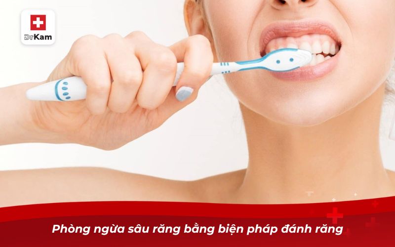Phòng ngừa sâu răng bằng biện pháp đánh răng