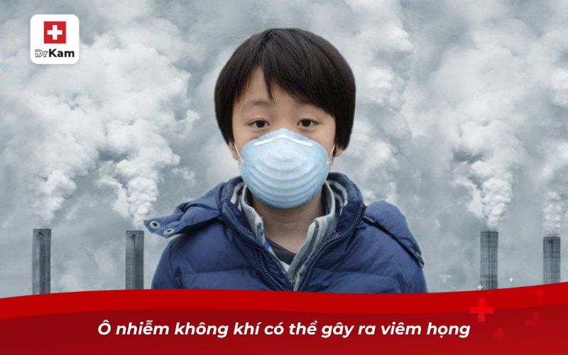 Các loại viêm họng: Nguyên nhân, triệu chứng và cách điều trị 19 Ô nhiễm không khí có thể gây ra viêm họng