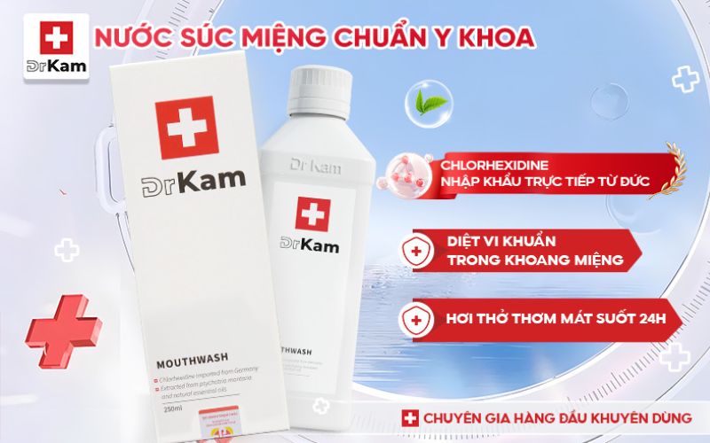 Cách chữa sâu răng cho người lớn tại nhà hiệu quả 6 Sử dụng nước súc miệng chuẩn Y khoa để bảo vệ răng