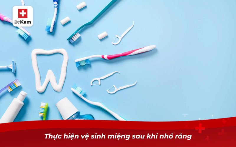 Cách nhổ răng hàm bị sâu tại nhà đơn giản và an toàn 12 Thực hiện cầm máu sau khi nhổ răng hàm