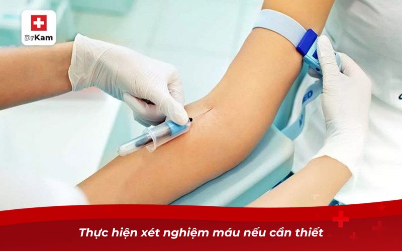 Viêm họng có tự khỏi không? Bí quyết xử lý bệnh hiệu quả 8 Thực hiện xét nghiệm máu nếu cần thiết