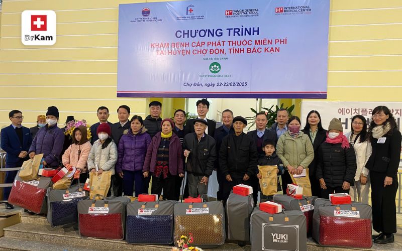 Chương trình cấp phát thuốc miễn phí tại Huyện Chợ Đồn