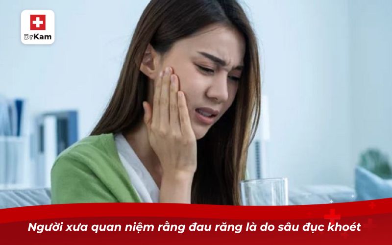 Hình ảnh con sâu răng – Sự thật và nguyên nhân sâu răng 6 Người xưa quan niệm rằng đau răng là do sâu đục khoét