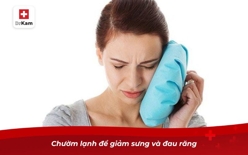 Tìm hiểu tại sao sâu răng lại đau về đêm 10 Chườm lạnh để giảm sưng và đau răng