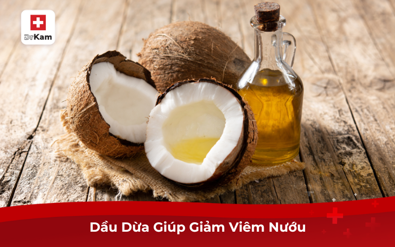 Dầu Dừa Giúp Giảm Viêm Nướu