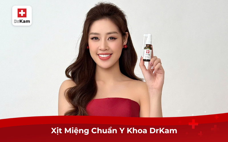 Xịt miệng chuẩn y khoa DrKam