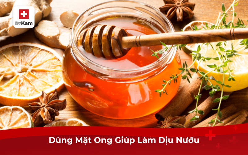 Dùng Mật Ong Giúp Làm Dịu Nướu