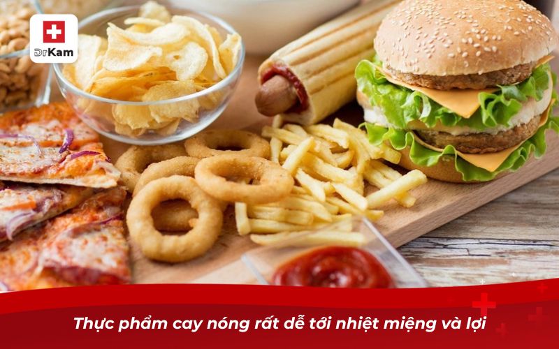 Nhiệt miệng ở lợi - Hiểu đúng để tránh sai lầm khi điều trị 10 Thực phẩm cay nóng rất dễ tới nhiệt miệng và lợi