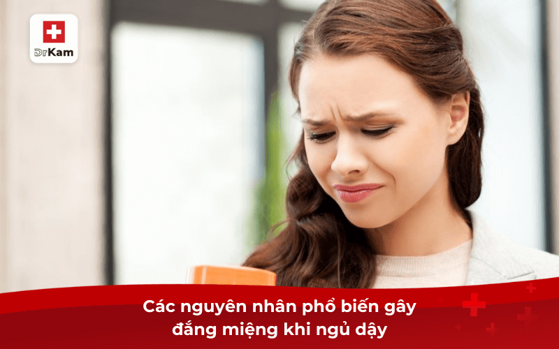 Hiện tượng sáng ngủ dậy bị đắng miệng là bệnh gì? 6 Các nguyên nhân phổ biến gây đắng miệng khi ngủ dậy