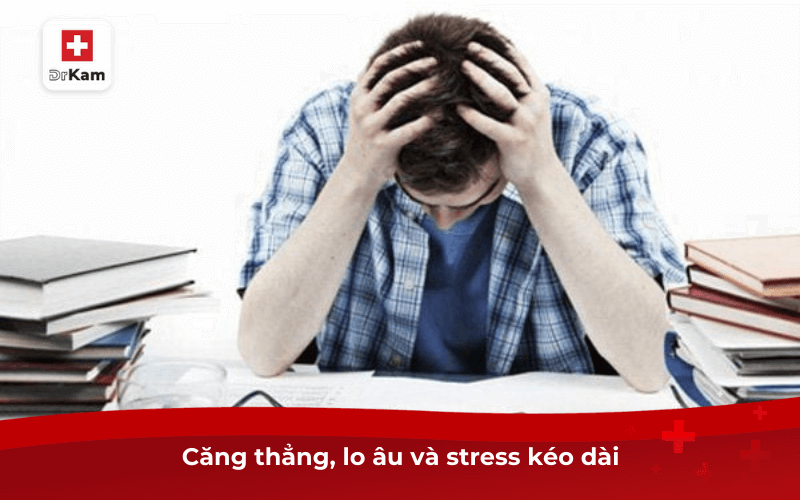 Nghiến răng khi ngủ là bệnh gì? Có tác hại thế nào? 7 Căng thẳng, lo âu và stress kéo dài