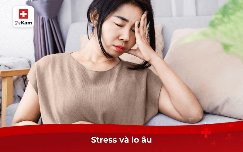 Thường xuyên miệng đắng lưỡi trắng là bệnh gì? 8 Stress và lo âu