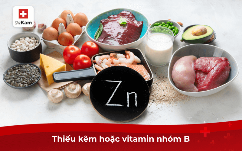 Miệng mặn là bệnh gì? Nguyên nhân do đâu? 9 Thiếu kẽm hoặc vitamin nhóm B