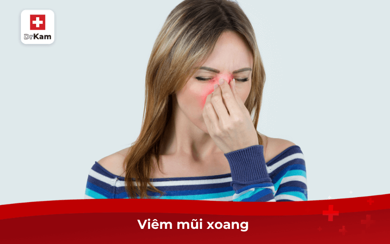 Ăn uống bị nhạt miệng là bệnh gì? Nguyên nhân do đâu 9 Viêm mũi xoang