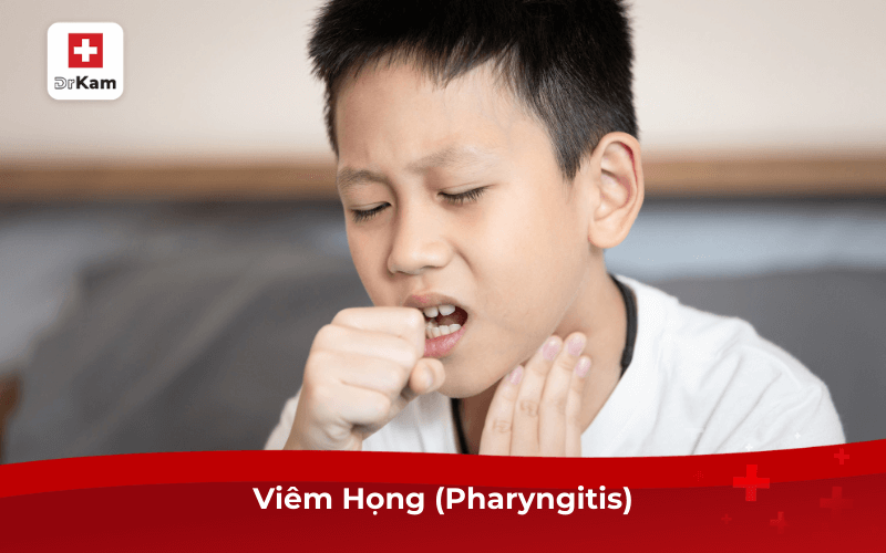 5 Bệnh Hô Hấp Ở Trẻ Em Hay Gặp Nhất Mà Ba Mẹ Cần Lưu Ý 8 Viêm Họng (Pharyngitis)