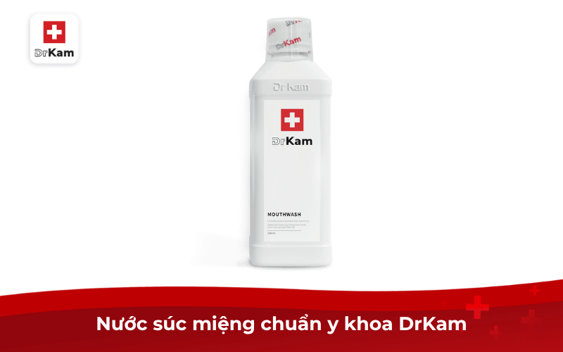 Top 7 nước súc miệng trị viêm nướu hiệu quả nhất hiện nay 9 Nước súc miệng chuẩn y khoa DrKam