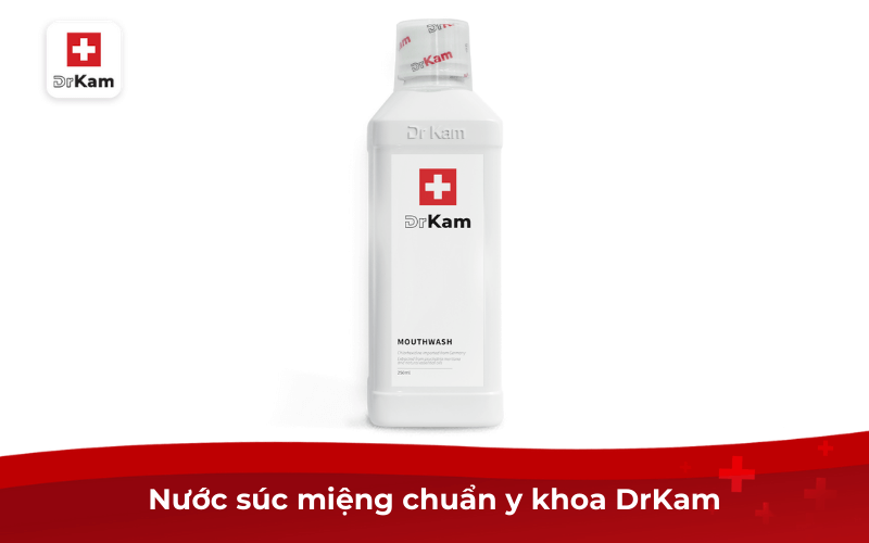 Top 7 nước súc miệng diệt khuẩn, kháng khuẩn hiệu quả nhanh 2026 6 Nước súc miệng diệt khuẩn chuẩn y khoa DrKam